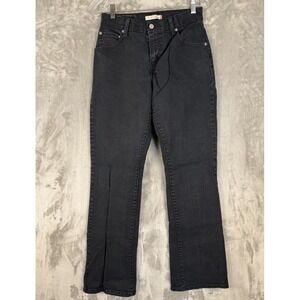 Levi Strauss 550 Relaxed Boot Cut Jeans Dark Wash Womens Size 6‎ Regular